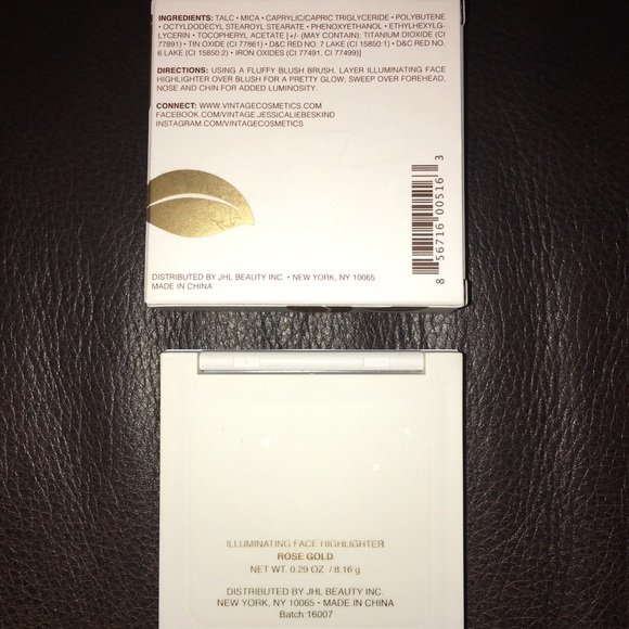 Vintage: Highlighter in Rose Gold 0.29oz/8.16g NEW - Picture 6 of 6